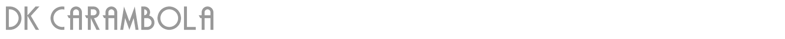 DK Carambola font preview